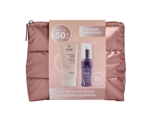 Usu Cosmetics The Retinal Midnight Repair Conjunto de 3 peças