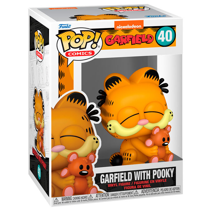 Figura Funko POP! Comics:Garfield - Garfield with Pooky 40