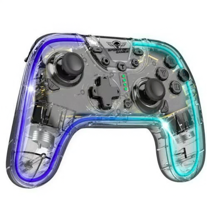 SPIRIT OF GAMER PULSE GAMEPAD BLUETOOTH RGB SWITVH / PC / IOS / ANDROID