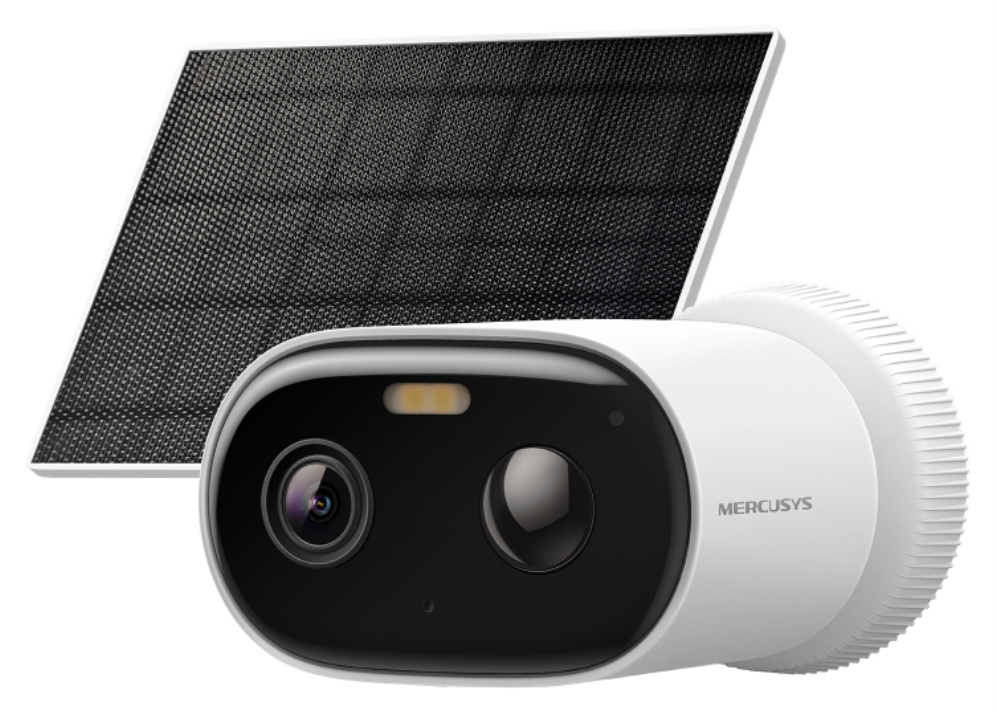 MERCUSYS CAMERA VIGILANCIA OUTDOOR + PAINEL SOLAR