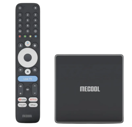 MECOOL MEon1 GTV 4K WiFi 6 Netflix,Prime Video e Disney+ GoogleTV - Android TV