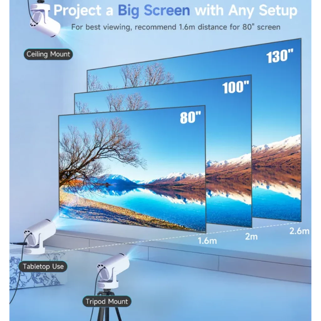 Projetor Magcubic HY300 Pro Plus HD 200 ANSI