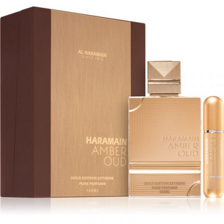Al Haramain Amber Oud Gold Edition Extreme Eau de Parfum 200ml + Miniatura Coffret