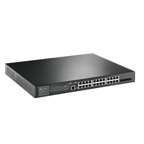 TP-LINK JETSTREAM 24PORT GIGABIT AND 4PORT 10GE SFP+ L2+ MANAGED SWITCH WITH