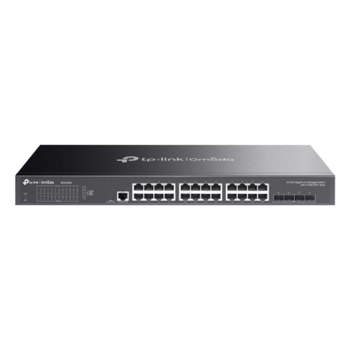 TP-LINK JETSTREAM 24PORT GIGABIT L2+ MANAGED SWITCH WITH 4 10GE SFP+ SLOTS