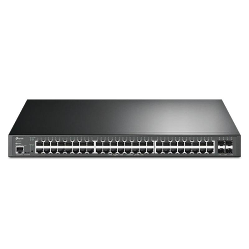 TP-LINK SWITCH 48PORT GIGABIT 4PORT 10GE SFP+ L2+ MANAGED WITH 48PORT POE