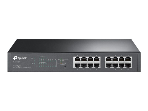 TP-LINK TL-SG1016PE Gigabit switch 16x10/100/1000 8x PoE+ 110W Steel case
