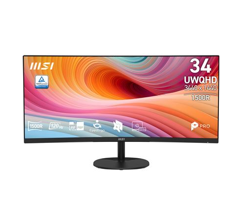 MONITOR MSI PRO MP341CQ E12 34"Curve 120Hz 4ms HDMI DP