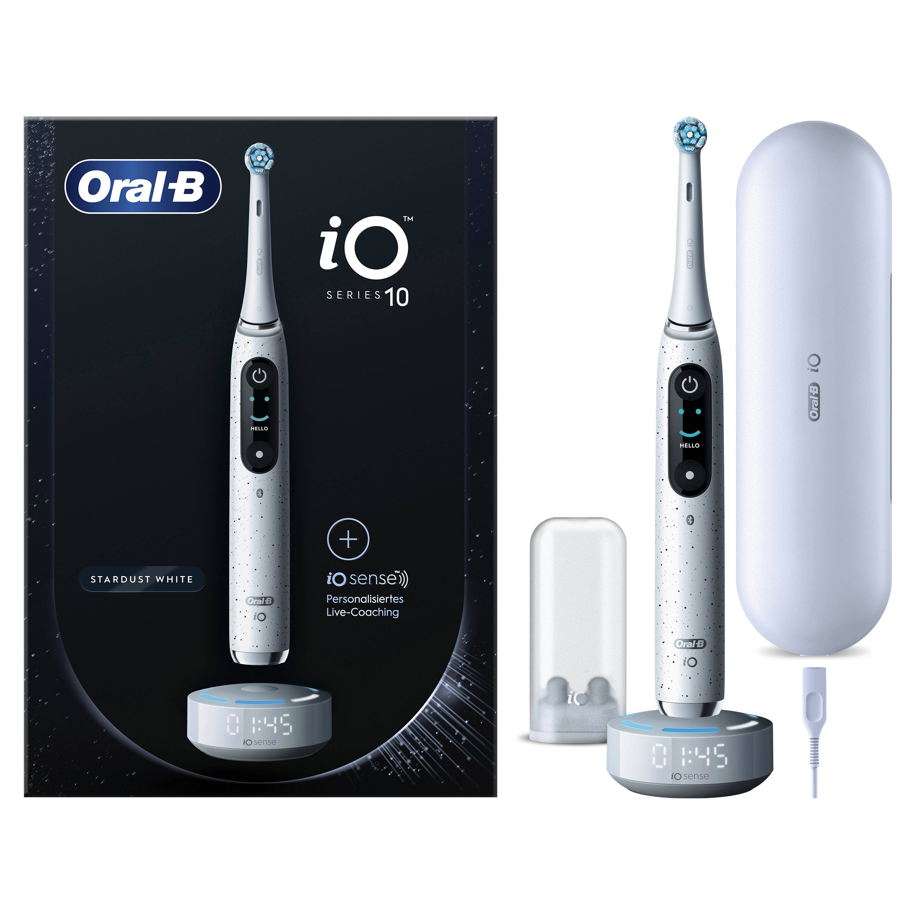 Escova de Dentes Elétrica Oral-B iO 10 Series Stardust White