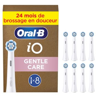 Cabeça de Escova de Dentes Oral-B iO Gentle Care | Branco