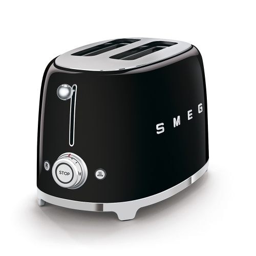 SMEG TOASTER 2x2 50´ STYLE BLACK