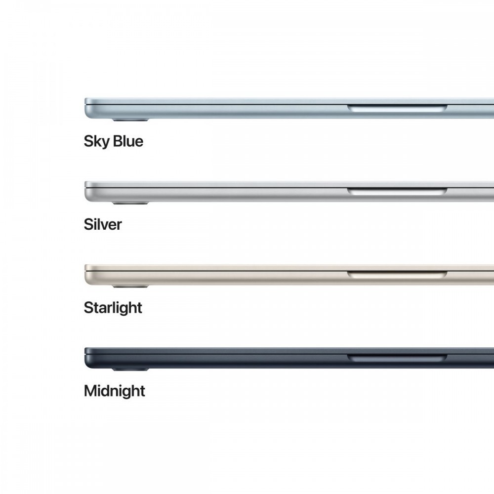 Macbook Air 15P Apple M5 Chip c/ 10 Core Cpu/10 Core Gpu,16Gb,1Tb Ssd - Meia Noite