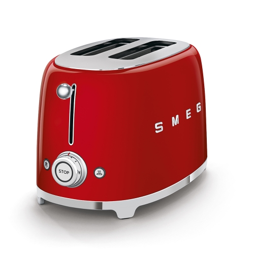 SMEG TOASTER 2X2 50´s STYLE RED