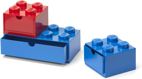 LEGO Gavetas de Secretária - Azul &Vermelho