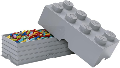 LEGO Storage Brick 8 - Cinzento