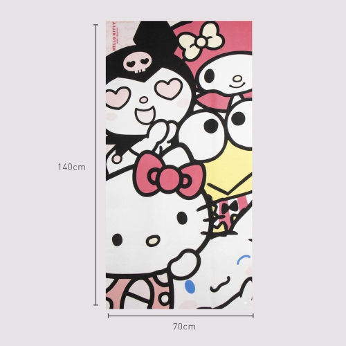 Toalha de Microfibra - Hello Kitty (Ref. 86732)