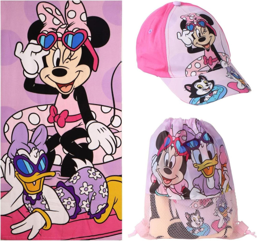 Toalha + Saco - Minnie