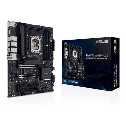 ASUS PRO WS W680-ACE LGA1700 4xDDR5 WS ATX MB 8xSATA 3xM.2