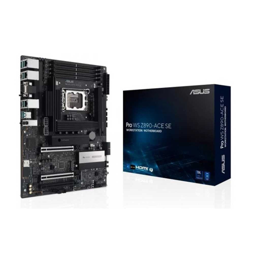 ASUS PRO WS Z890-ACE SE LGA1851 ATX MB DDR5 Thunderbolt 4 Type-C ports 4xM.2