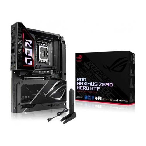 ASUS ROG MAXIMUS Z890 HERO BTF LGA 1851 DDR5 ATX motherboard 1xHDMI 2xThunderbolt 6xM.2 4xSATA