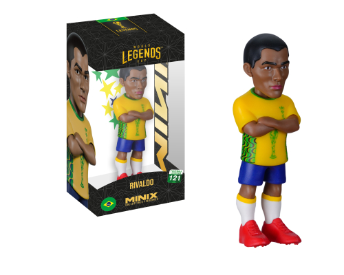 Figura Minix Football Legends World Cup:Brazil - Rivaldo 121