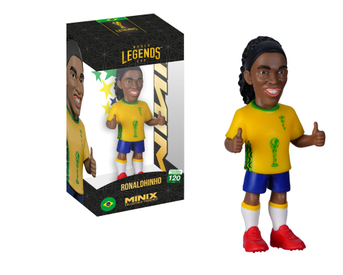 Figura Minix Football Legends World Cup:Brazil - Ronaldinho 120