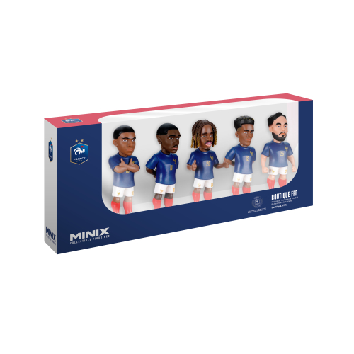Figura Minix Football Stars World Cup 7cm:5 Pack - France