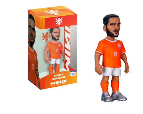 Figura Minix Football Stars World Cup 7cm:Netherlands - Gakpo 123