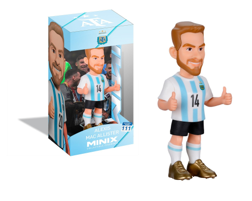Figura Minix Football Stars World Cup 7cm:Argentina - Mc Allister 111