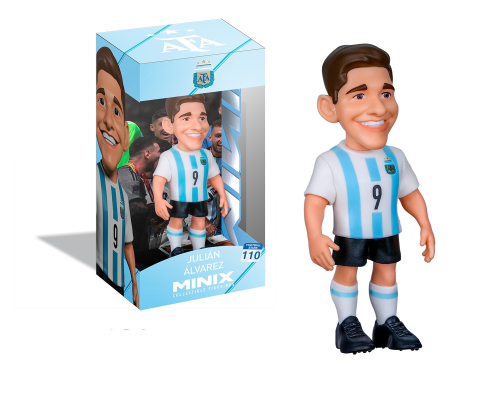 Figura Minix Football Stars World Cup 7cm:Argentina - Alvarez 110