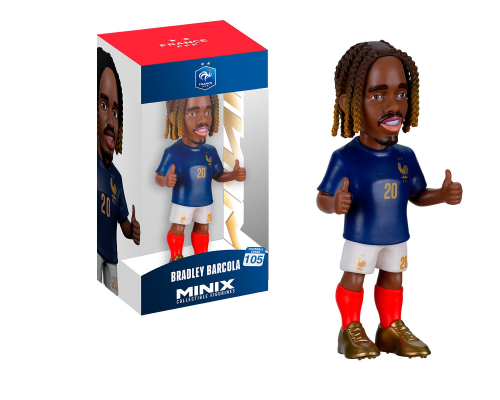 Figura Minix Football Stars World Cup 7cm:France - Barcola