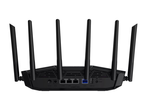 ASUS TUF Gaming BE9400 Expandable Tri-Band WiFi 7 802.11be Gaming Router Quad 2.5G Ports 3-Step Port Forwarding