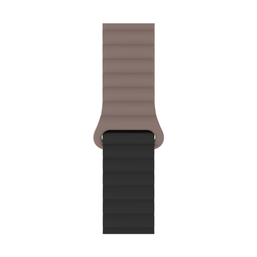 Bracelete Silicone Inmove Apple Watch Magnetic 38/40/41/42mm Chocolate/Preto