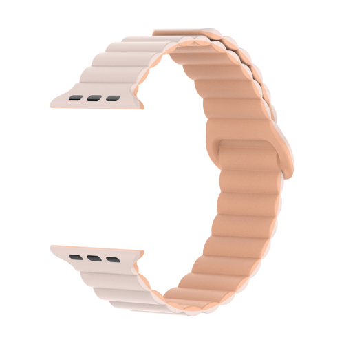 Bracelete Silicone Inmove Apple Watch Magnetic 38/40/41/42mm Pink Oxford/Rose Whispwer