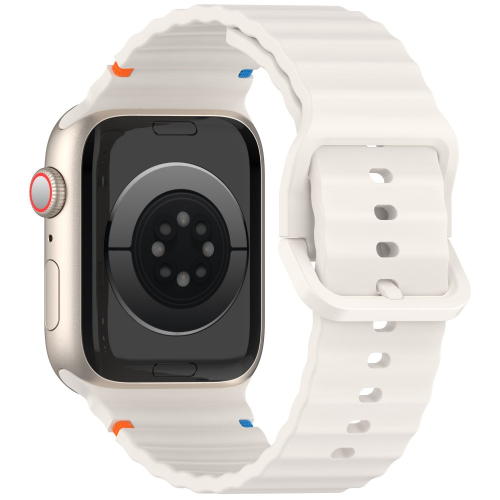 Bracelete Inmove Apple Watch Silicone Band 38/40/41/42mm StarLight