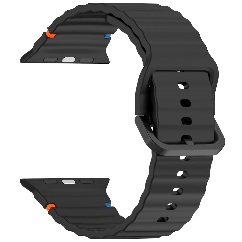 Bracelete Inmove Apple Watch Silicone Band 44/45/46/49mm Preto