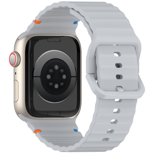 Bracelete Inmove Apple Watch Silicone Band 38/40/41/42mm Cinzento