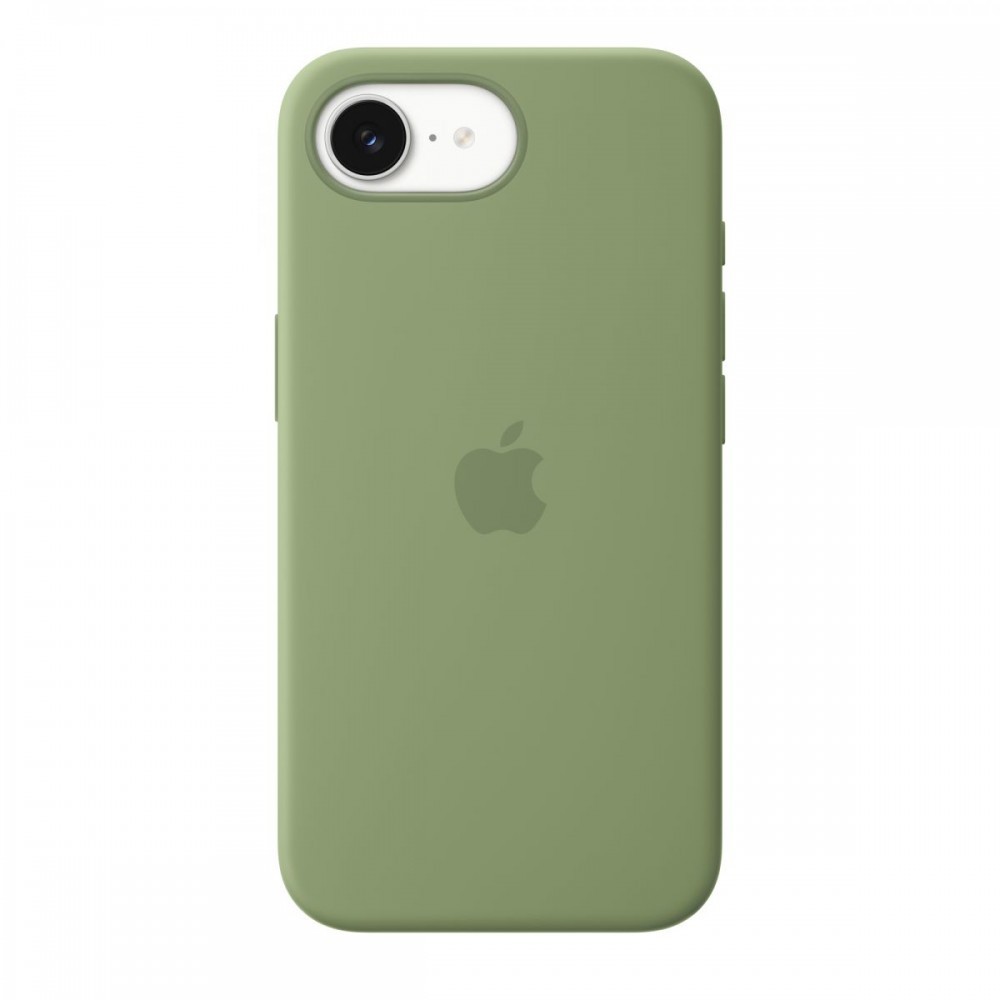 Capa iPhone 17e Silicone with MagSafe ? Musgo-claro