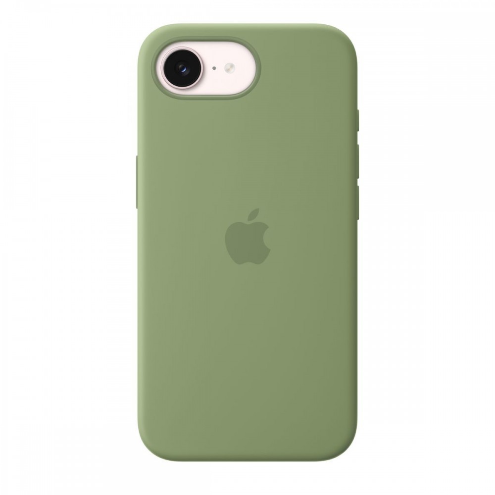 Capa iPhone 17e Silicone with MagSafe ? Musgo-claro