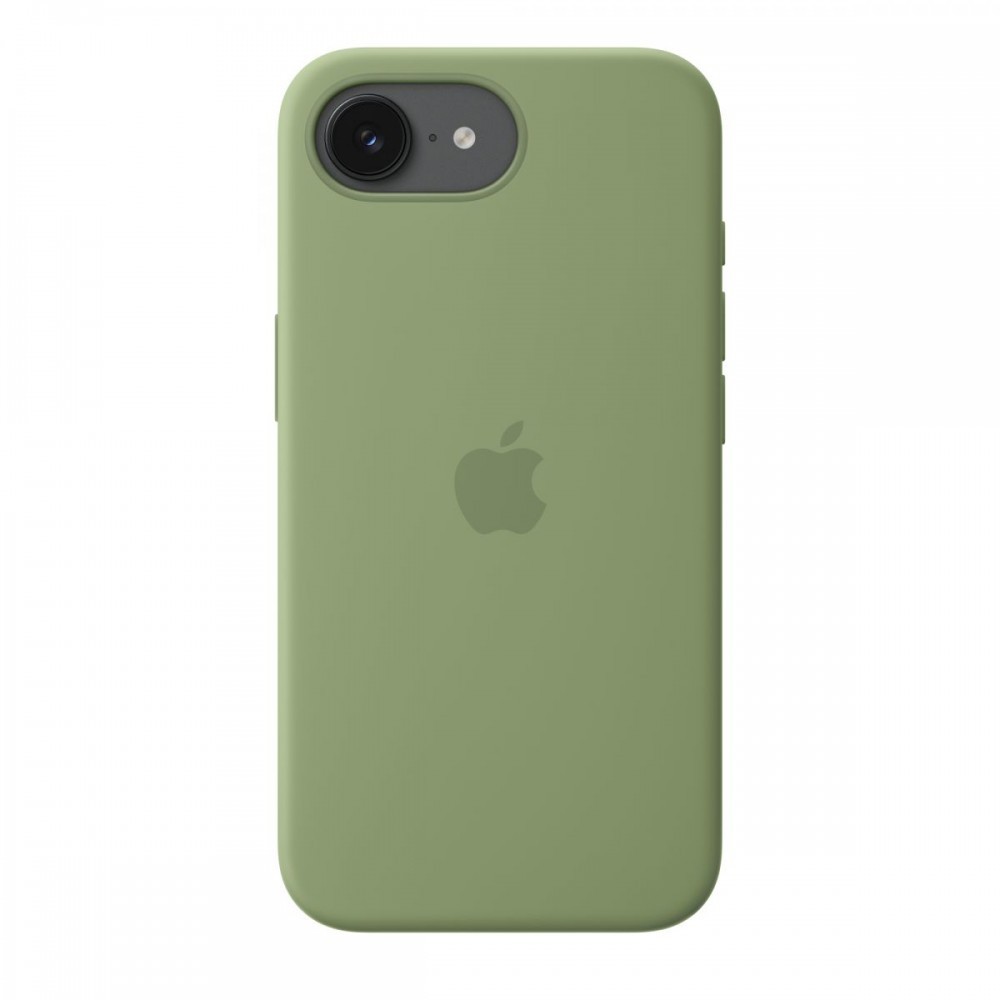 Capa iPhone 17e Silicone with MagSafe ? Musgo-claro