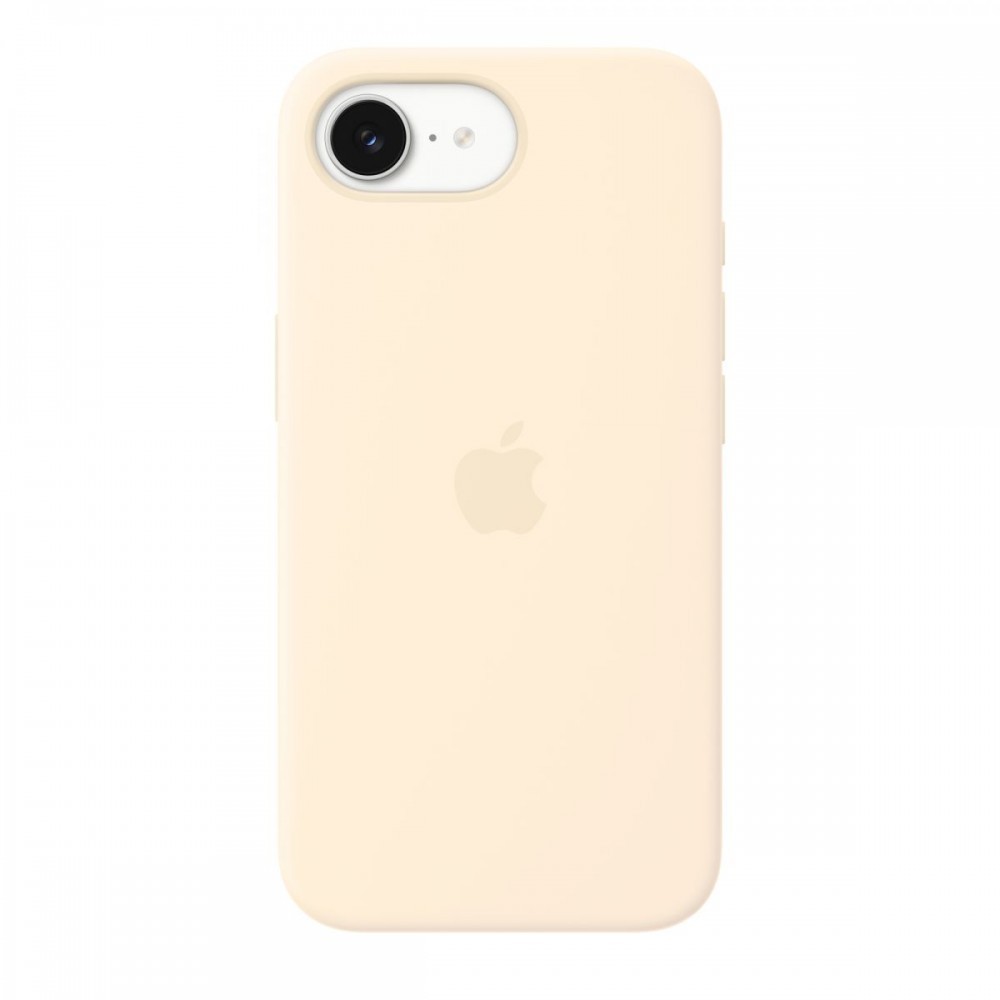 Capa iPhone 17e Silicone with MagSafe ? Baunilha