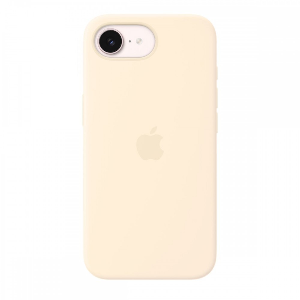 Capa iPhone 17e Silicone with MagSafe ? Baunilha