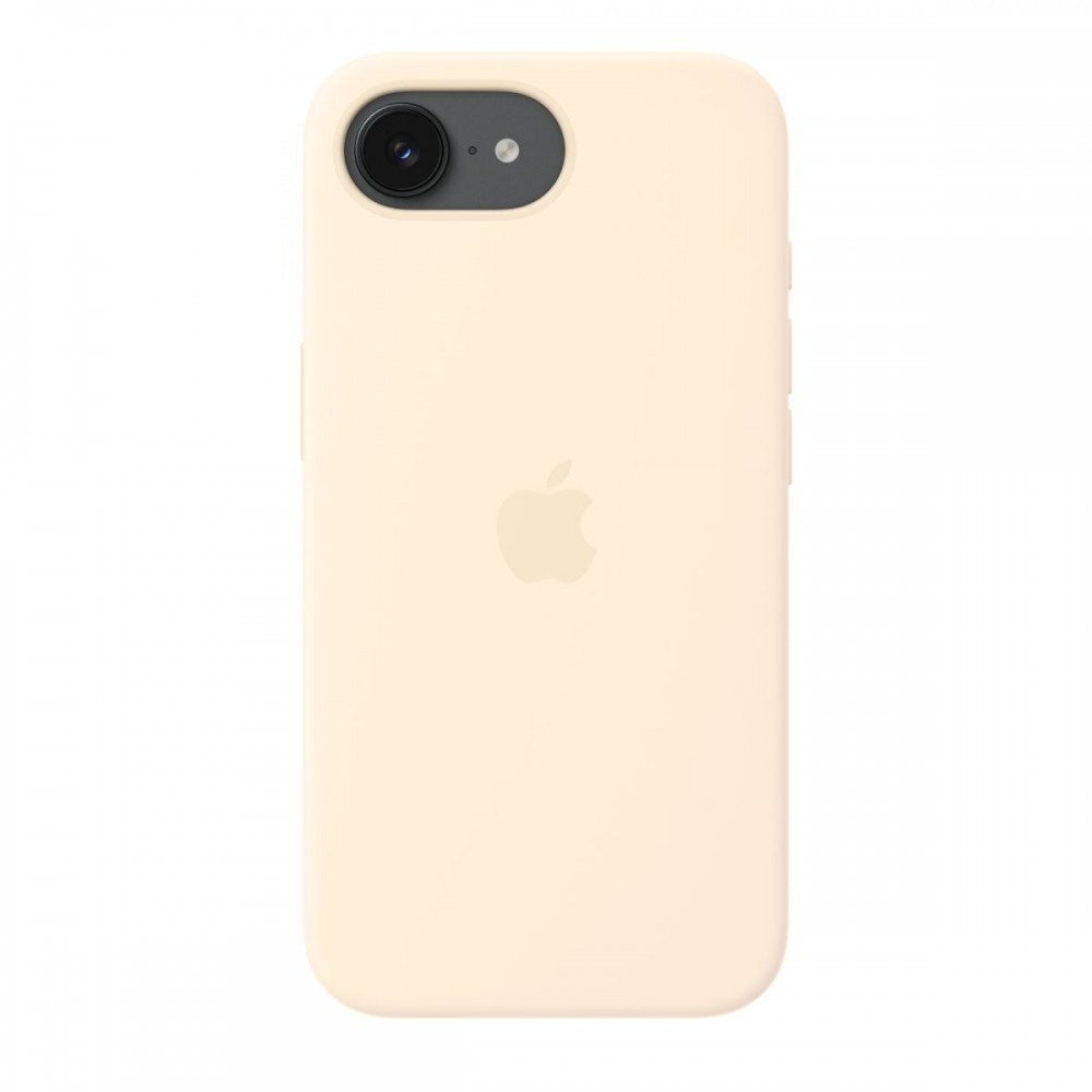 Capa iPhone 17e Silicone with MagSafe ? Baunilha