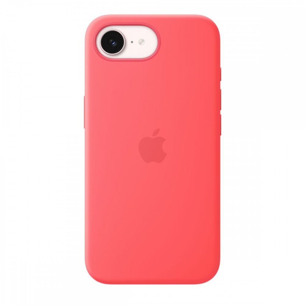 Capa iPhone 17e Silicone with MagSafe ? Goiaba-vivo