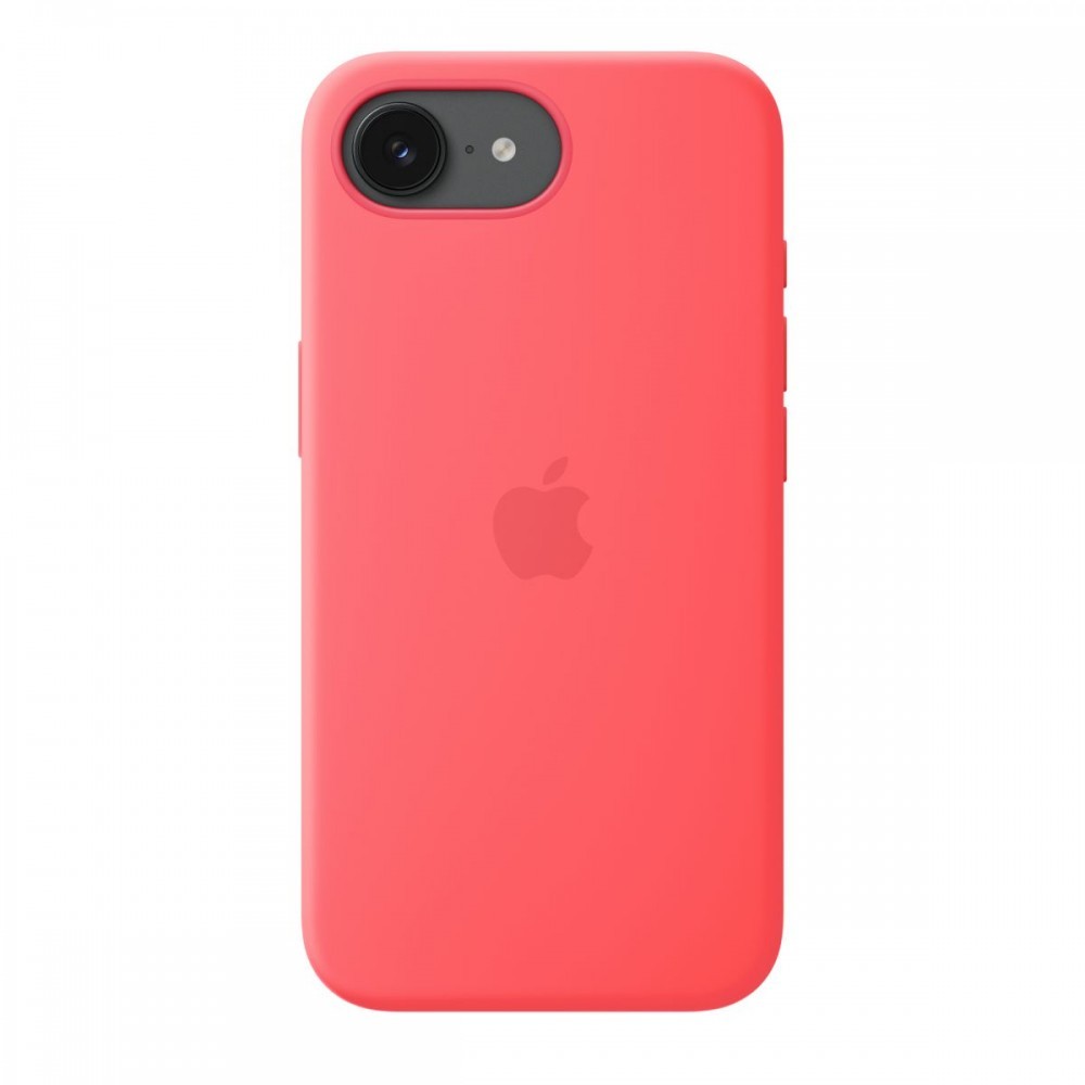 Capa iPhone 17e Silicone with MagSafe ? Goiaba-vivo