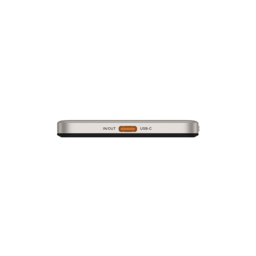 Valenta Powerbank Magsafe Ultra Slim 5.000 Mah Natural