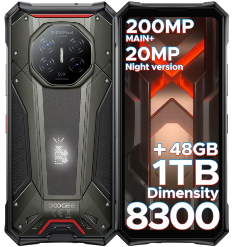 Doogee S300 Plus 12GB/1TB Cinzento