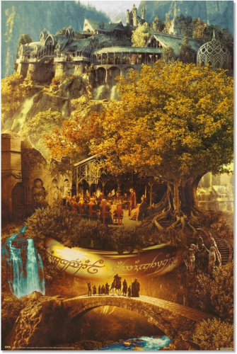 Poster:Senhor dos Anéis – 25º Aniversário GPE6058