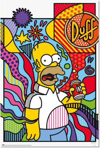 Poster:The Simpsons – Donut Worry GPE6043