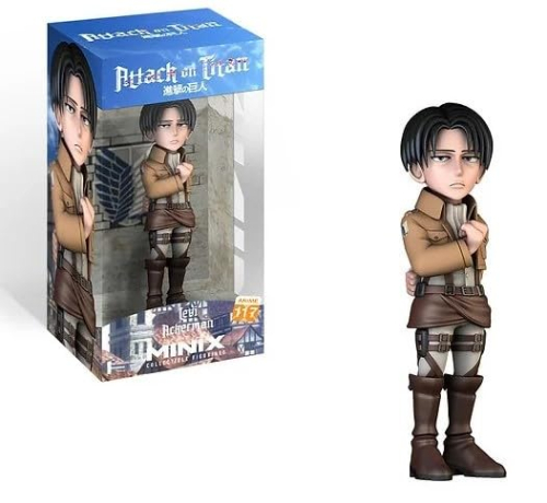 Minix - Anime 117 - Figura PVC 12 cm - Attaque des Titans - Levi Ackerman